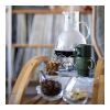 Sagaform Kaffee & Mehr Espressotasse 4-tlg. 100ml Dunkelgrün | ohne Werbeanbringung