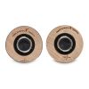 Sagaform "Gurken" Salz- und Pfeffermühle Set klein, 15 cm Schwarz | Gravur | auf Mühle 1 oben | 40 mm x 45 mm