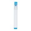 Ovaler Textmarker Blau Weiss
