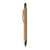 Bambus Kugelschreiber New York mit Touchpen Schwarz