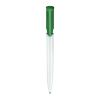 Kugelschreiber S40 Colour hardcolour Weiss-Grün | 1-farbiger Tampondruck | 270° vom Clip | 40 mm x 8 mm | Nicht verfügbar