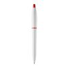 Kugelschreiber S! hardcolour Weiss-Rot Weiß | 1-farbiger Tampondruck | Clip | 30 mm x 5 mm | Nicht verfügbar