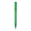 Kugelschreiber S45 Clear Transparent Grün-Grün | 1-farbiger Tampondruck | 90° vom Clip | 45 mm x 8 mm | Nicht verfügbar