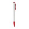 Kugelschreiber Deniro Hardcolour Weiss-Rot Weiß | 1-farbiger Siebdruck | 180° vom Clip | 45 mm x 25 mm | Nicht verfügbar