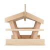 Vogelfutterhaus aus Holz FSC Natur | ohne Werbeanbringung | Nicht verfügbar | Nicht verfügbar | Nicht verfügbar