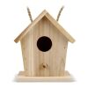 Kleines Vogelhäuschen aus FSC-Holz Natur