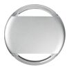 Kabellose Ladestation 5W Silber | 1-farbiger Tampondruck | Vorderseite | 60 mm x 50 mm | Nicht verfügbar