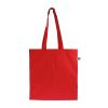 Tasche Fairtrade 140g 38x10x42 Rot / Weiß | ohne Werbeanbringung | Nicht verfügbar | Nicht verfügbar | Nicht verfügbar