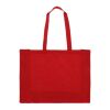 Tasche aus recycelter Baumwolle 140g/m² 49x14x37cm Rot / Weiß | ohne Werbeanbringung | Nicht verfügbar | Nicht verfügbar | Nicht verfügbar