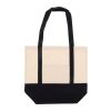 Einkaufstasche aus Baumwolle OEKO-TEX® 140g/m² 40x10x35cm Schwarz | ohne Werbeanbringung | Nicht verfügbar | Nicht verfügbar | Nicht verfügbar