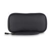 rPET PU-beschichtete 210D Kyra-Organizer-Etui 20 x 11,5 x 2 cm Schwarz | ohne Werbeanbringung | Nicht verfügbar | Nicht verfügbar