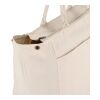 Baumwoll-Tragetasche mit Reißverschluss OEKO-TEX® 39 x 24 x 34cm 320g/m² Ecru | 1-farbiger Siebdruck | Seite 1 | 290 mm x 130 mm
