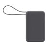 Nova Laptop 65W Powerbank mit integriertem USB-C-Kabel 30000 mAh Dunkelgrau
