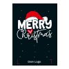 Classic Wand-/Tisch-Adventskalender – personalisierbares STANDARDMOTIV weiß | Merry Christmas Black | Digitaldruck
