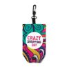 Faltbare Tasche mit Hülle. Doppellagige Tragegriffe Sublimation