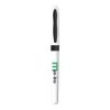 BIC® Mark-it Permanent Marker weiß-schwarz | 1-farbiger Siebdruck | Kappe-gegenüber vom Clip | 15.00 mm x 25.00 mm