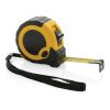 3m/16mm Maßband mit Stop-Taste aus RCS recycelt. Kunststoff gelb-schwarz | ohne Werbeanbringung | Nicht verfügbar | Nicht verfügbar