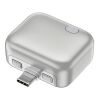 ChargeGuard RCS USB-C-Adapter mit automatischer Abschaltung silber