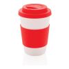 Wiederverwendbarer Kaffeebecher 270ml rot | ohne Werbeanbringung | Nicht verfügbar | Nicht verfügbar | Nicht verfügbar