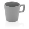 Moderne Keramik Kaffeetasse grau | ohne Werbeanbringung | Nicht verfügbar | Nicht verfügbar