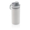 Sport Vakuum-Flasche aus Stainless Steel 550ml weiß-grau | ohne Werbeanbringung | Nicht verfügbar | Nicht verfügbar
