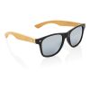 Sonnenbrille aus FSC®-Bambus und RCS recyceltem Kunststoff schwarz | ohne Werbeanbringung | Nicht verfügbar | Nicht verfügbar