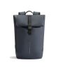 Urban wasserabweisender Flap-Top Rucksack marineblau meliert-schwarz | ohne Werbeanbringung | Nicht verfügbar | Nicht verfügbar