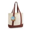 SHOP LOCAL AWARE™ Tasche aus recycelter Baumwolle, 350g/m² burgunderrot