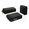 KENTO URBAN Packing Cube Set aus RCS recyceltem Nylon schwarz