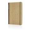 Scribe A5 Notibuch aus FSC Bambus braun