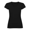 Victoria T-Shirt mit V-Ausschnitt für Damen Standard | schwarz | 2XL | ohne Werbeanbringung | Nicht verfügbar | Nicht verfügbar | Nicht verfügbar