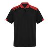 Samurai Kurzärmeliges Poloshirt mit antibakterieller Wirkung, 160 g/m2, unisex Standard | schwarz-rot | 3XL | ohne Werbeanbringung | Nicht verfügbar | Nicht verfügbar | Nicht verfügbar