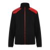 Terrano Mikrofleecejacke, unisex Standard | schwarz-rot | L | ohne Werbeanbringung | Nicht verfügbar | Nicht verfügbar