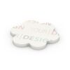 Haftnotizblock Form 72 × 72 mm RECYCLING formgestanzt 61 × 60 mm | ohne Werbeanbringung | Blume