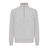 IQONIQ Elgon Quarter-Zip-Sweater aus rec. Baumwolle ungefärbte helles Grau | XXS | ohne Werbeanbringung | Nicht verfügbar | Nicht verfügbar | Nicht verfügbar