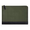 VINGA Marlow 14" Laptop Sleeve aus RCS recyceltem Polyester grün-schwarz | ohne Werbeanbringung | Nicht verfügbar | Nicht verfügbar