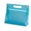 Transparente Kosmetiktasche blau | ohne Werbeanbringung | Nicht verfügbar | Nicht verfügbar | Nicht verfügbar