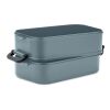 Lunchbox recyceltes PP petrol | ohne Werbeanbringung | Nicht verfügbar | Nicht verfügbar | Nicht verfügbar