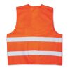 Sicherheitsweste orange | ohne Werbeanbringung | Nicht verfügbar | Nicht verfügbar | Nicht verfügbar