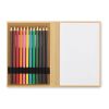 Malset mit 12 Buntstiften beige | ohne Werbeanbringung | Nicht verfügbar | Nicht verfügbar