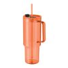Trinkbecher RPET 1200ml transparent orange | ohne Werbeanbringung | Nicht verfügbar | Nicht verfügbar