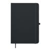 DIN A5 Notizbuch recy. PU schwarz