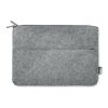 Laptoptasche RPET-Filz grau | ohne Werbeanbringung | Nicht verfügbar | Nicht verfügbar | Nicht verfügbar