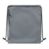 Großer Beutel mit Kordelzug RPET-Polyester grau | ohne Werbeanbringung | Nicht verfügbar | Nicht verfügbar | Nicht verfügbar