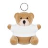 Schlüsselanhänger Teddy Nil mit Schlüsselring weiß | ohne Werbeanbringung | Nicht verfügbar | Nicht verfügbar | Nicht verfügbar