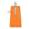Faltbare Wasserflasche transparent orange | ohne Werbeanbringung | Nicht verfügbar | Nicht verfügbar