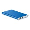 Aluminium Powerbank 4000 mAh königsblau | ohne Werbeanbringung | Nicht verfügbar | Nicht verfügbar