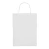Geschenkpapiertüte, medium weiß | ohne Werbeanbringung | Nicht verfügbar | Nicht verfügbar | Nicht verfügbar