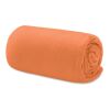 RPET Fleece-Reisedecke orange