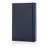 Basic Hardcover Notizbuch A5 navy blau | ohne Werbeanbringung | Nicht verfügbar | Nicht verfügbar